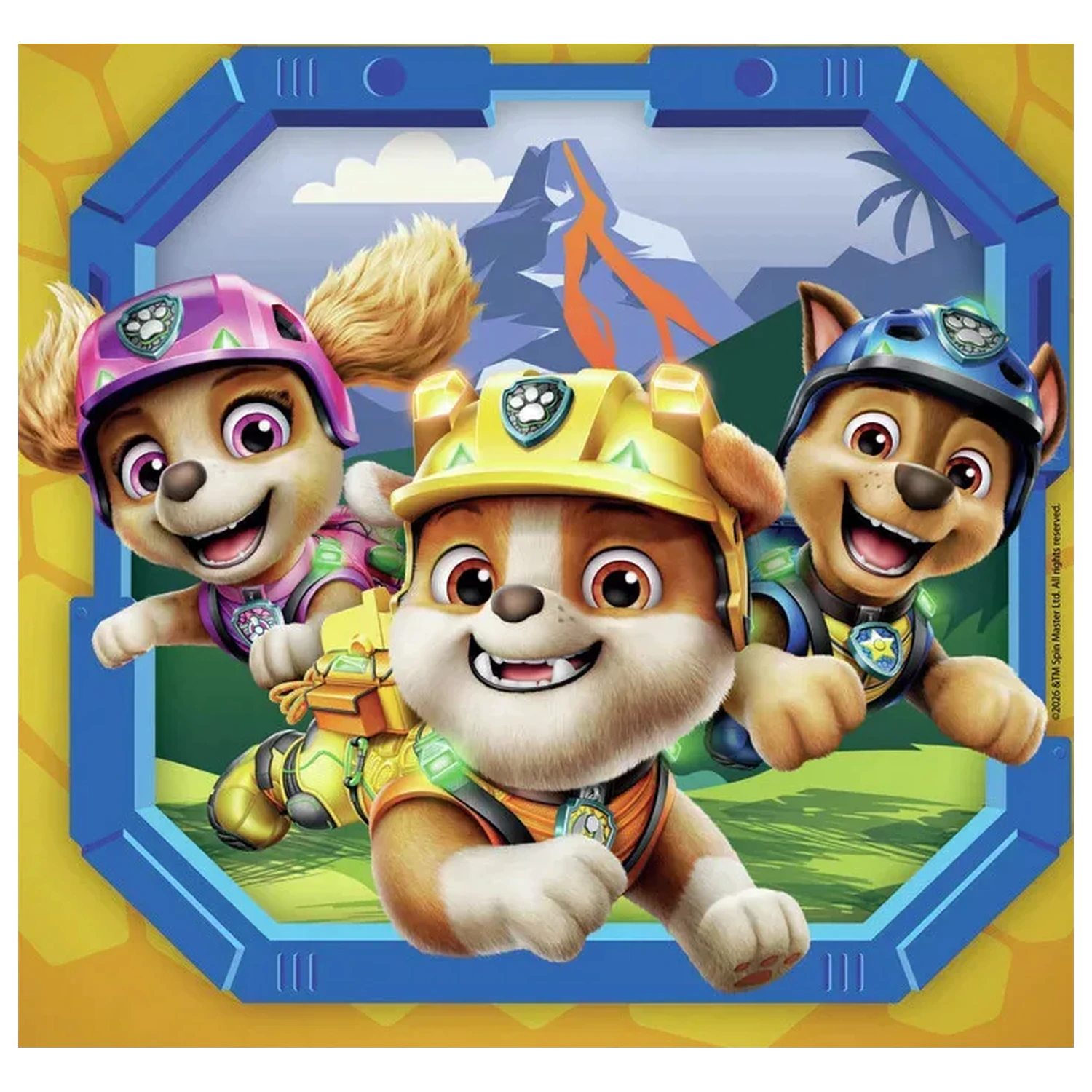 Paw Patrol Dino Movie Puzzle 3x48 Elementów zdjęcie produktu
