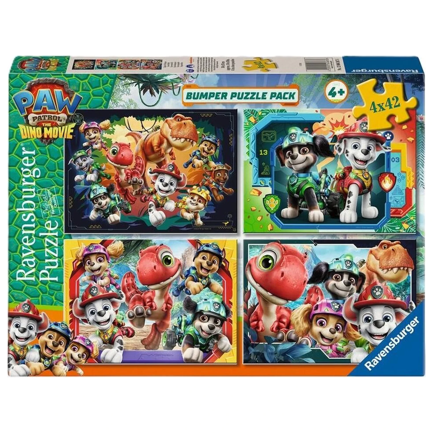 Paw Patrol Dino Movie puzzle 4x42 szt. zdjęcie produktu