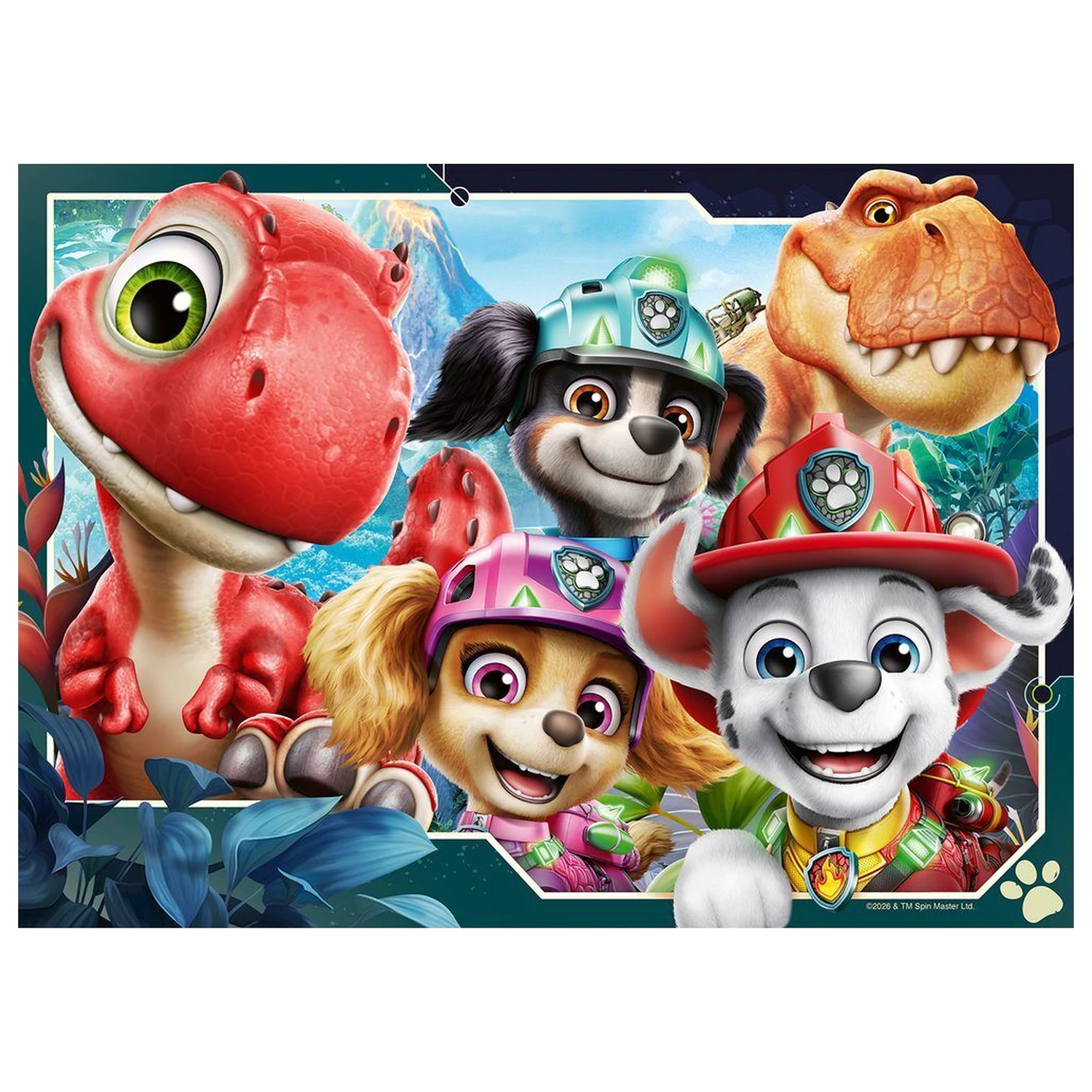Paw Patrol Dino Movie puzzle 4x42 szt. zdjęcie produktu
