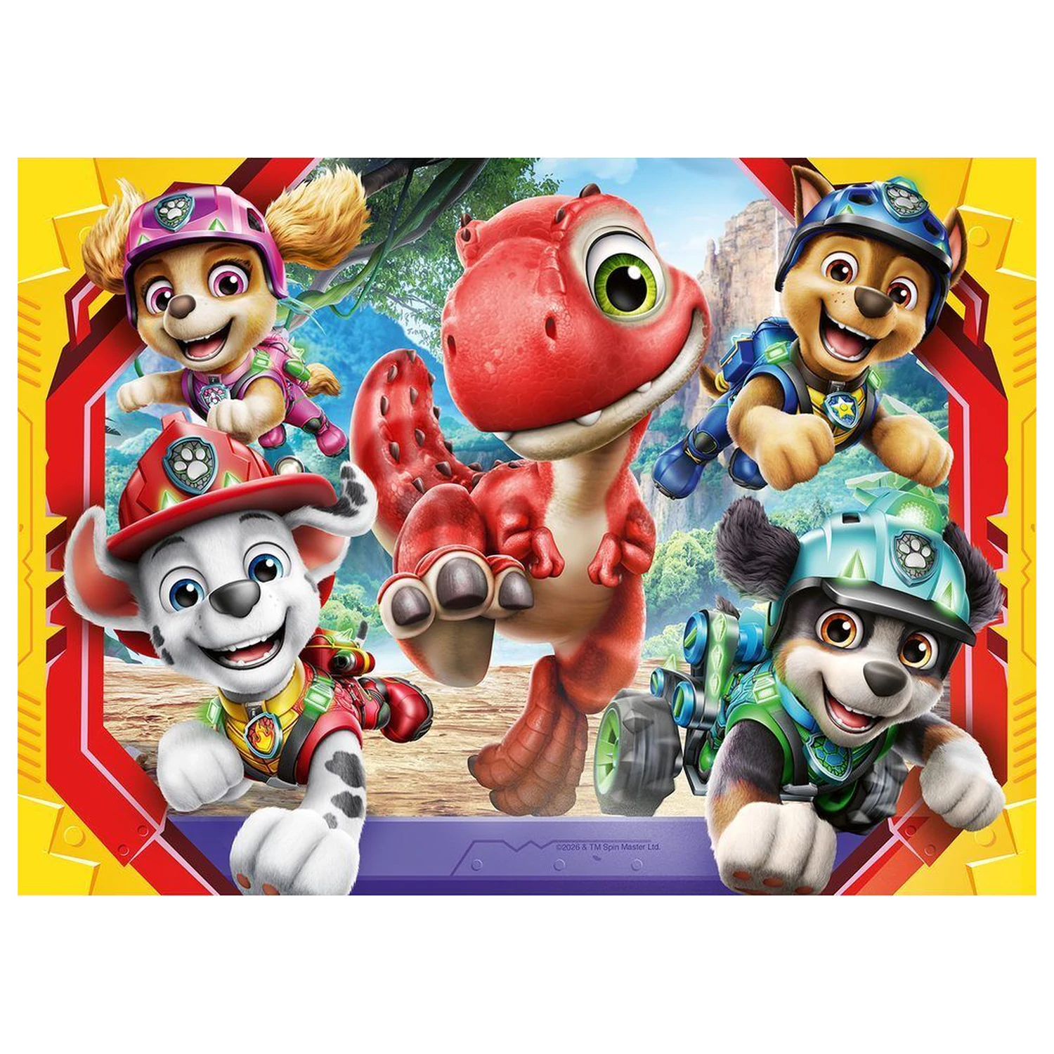Paw Patrol Dino Movie puzzle 4x42 szt. zdjęcie produktu