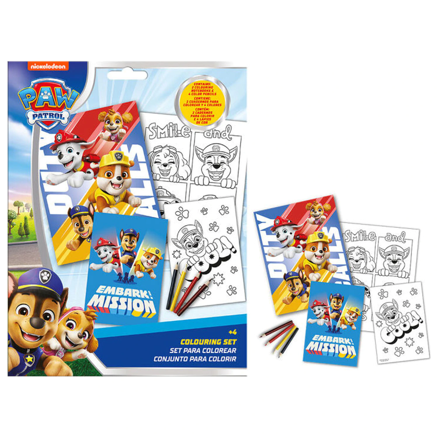 PAW Patrol Duty Calls Zestaw do Kolorowania zdjęcie produktu