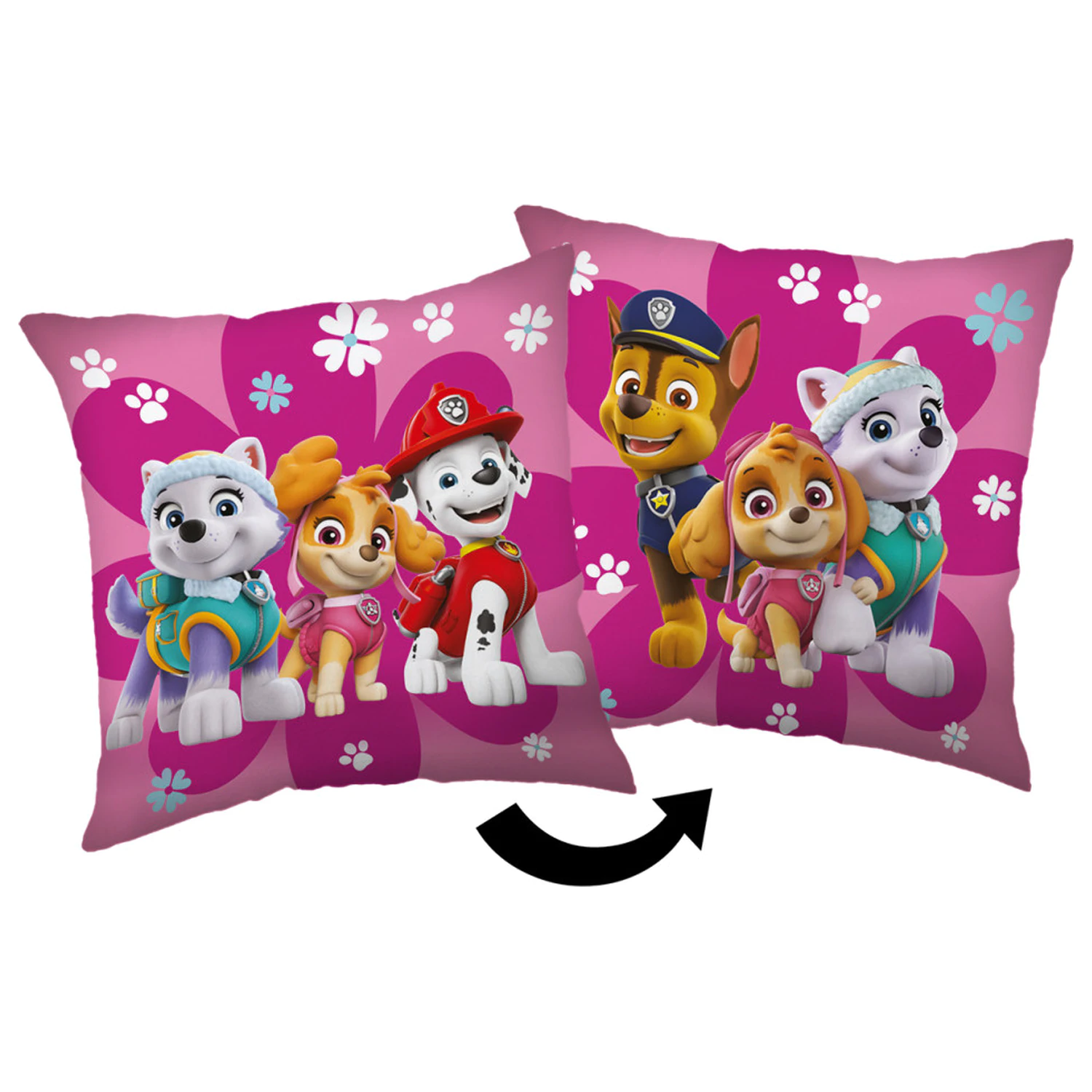 Paw Patrol Poszewka na poduszkę Flowers zdjęcie produktu