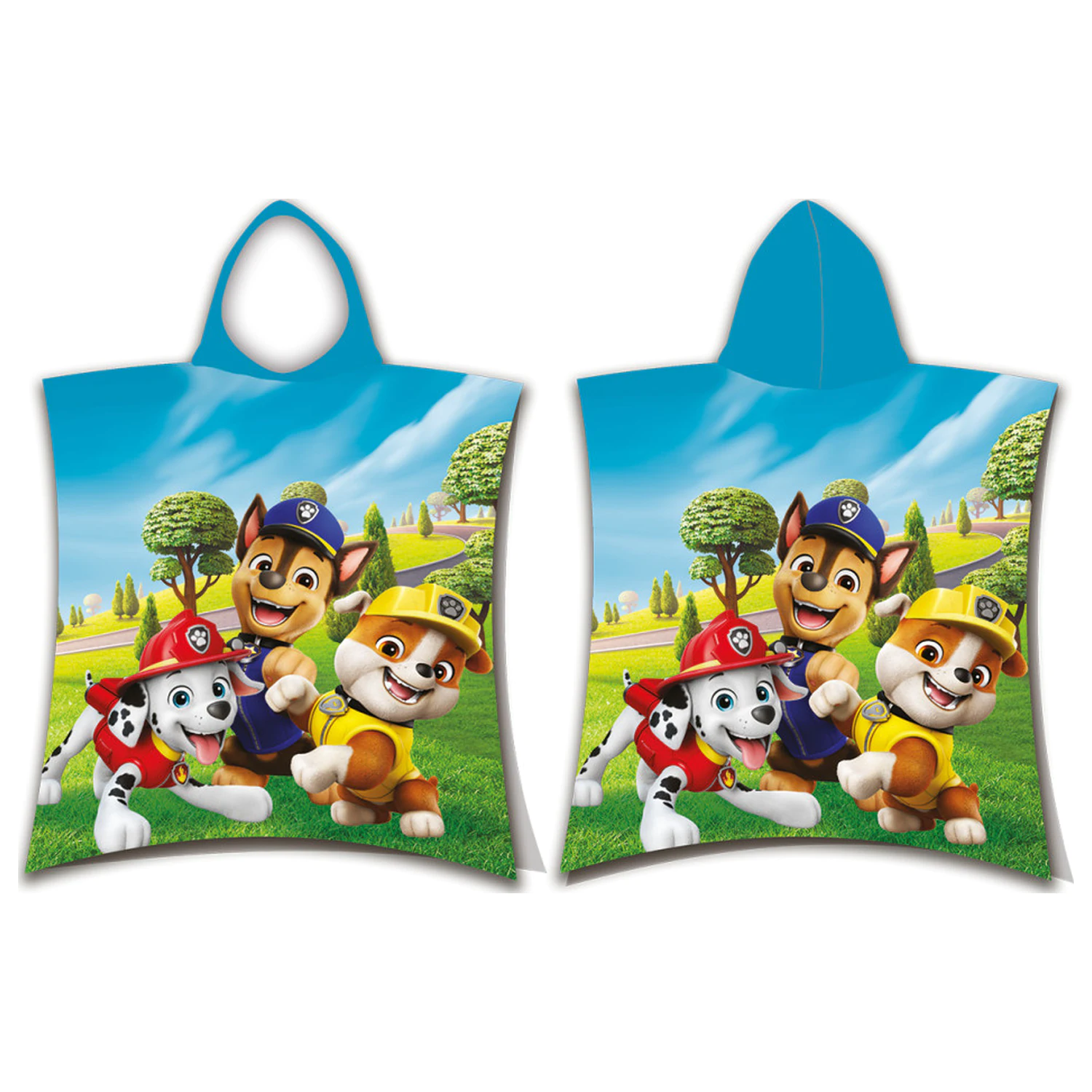 PAW Patrol Funny Day Ręcznik Plażowy Poncho 50x115cm zdjęcie produktu