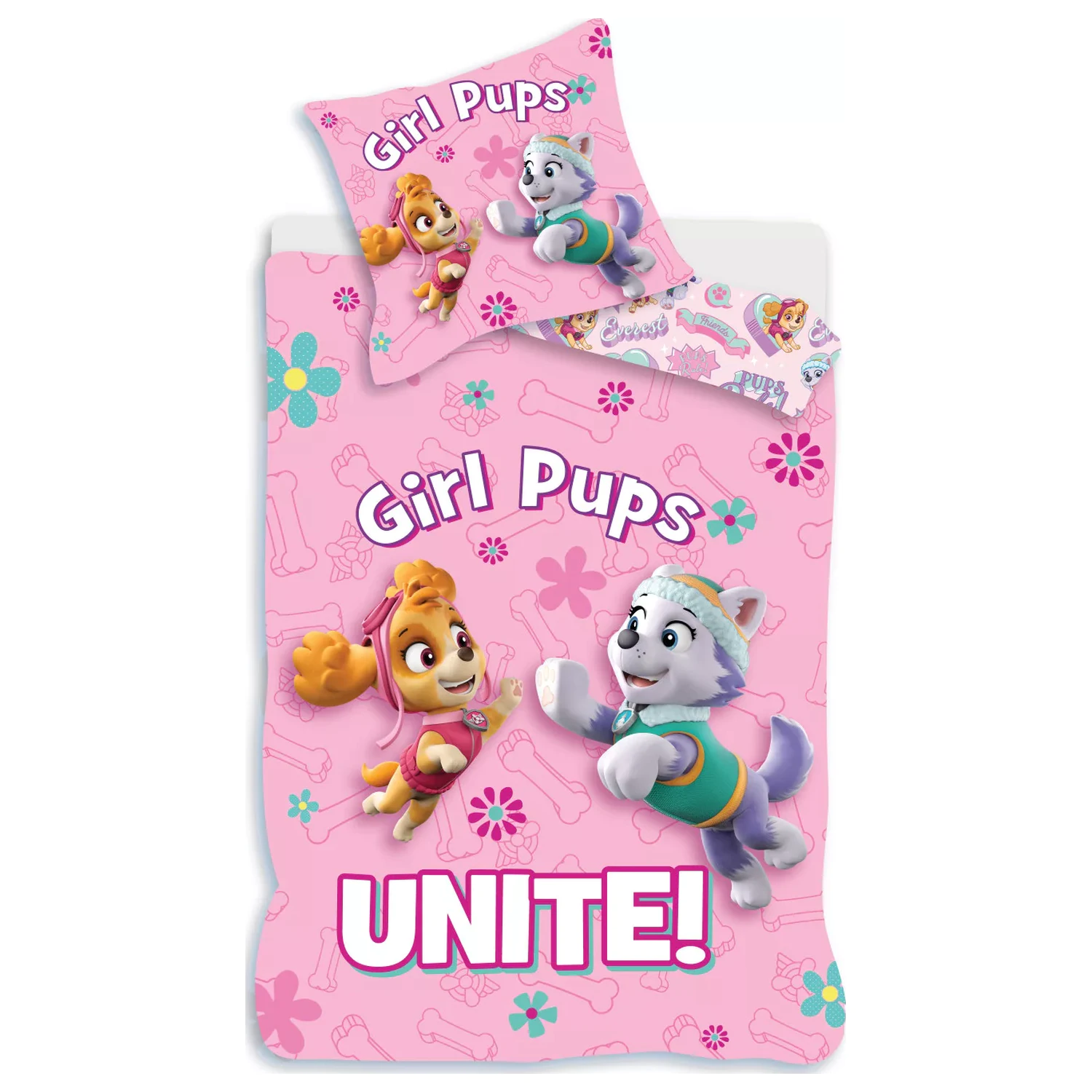 Paw Patrol Girl Unite Kids, Przedszkolna Poszewka na kołdrę zdjęcie produktu