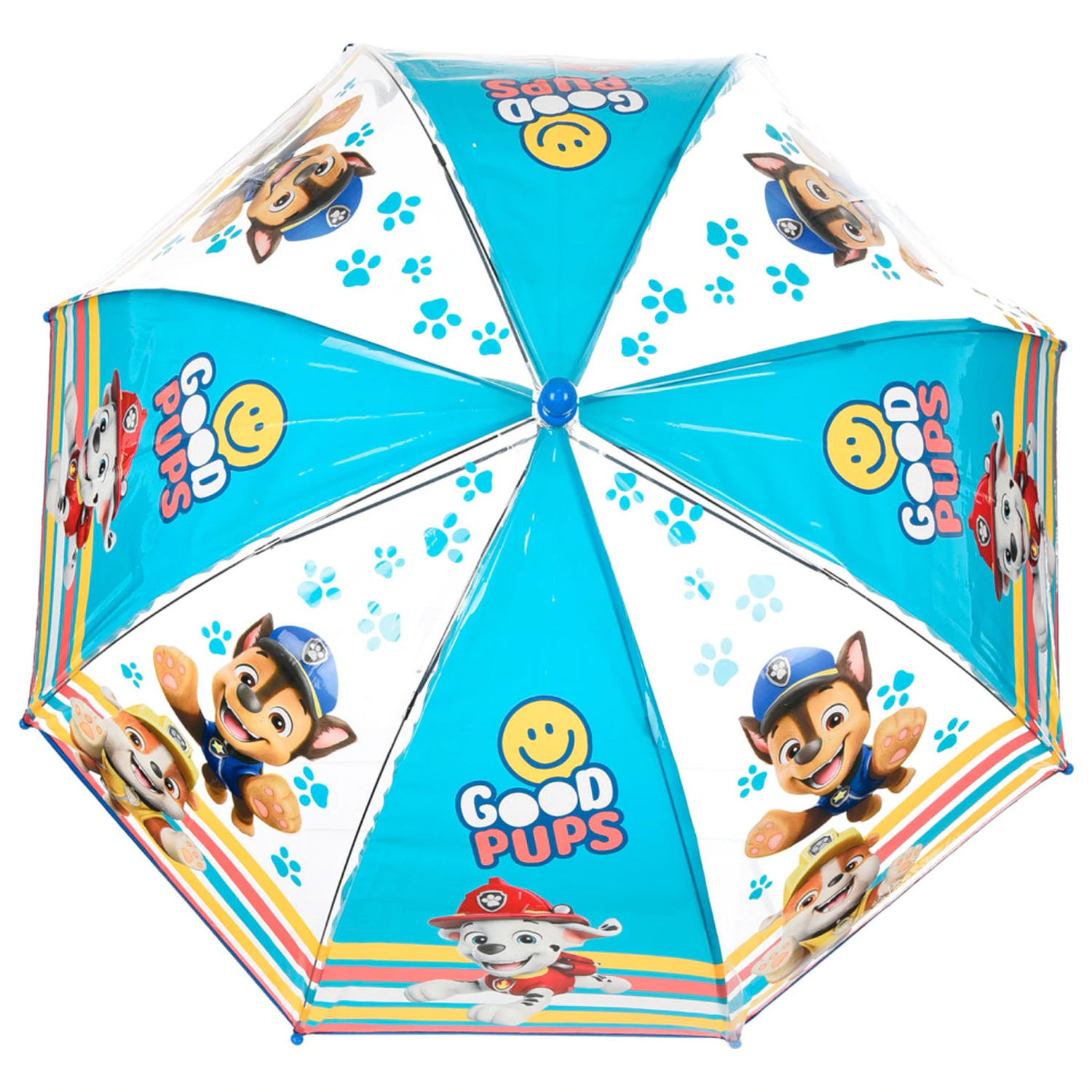 Paw Patrol Good Pups Przezroczysta parasolka dla dzieci Ø72 cm zdjęcie produktu
