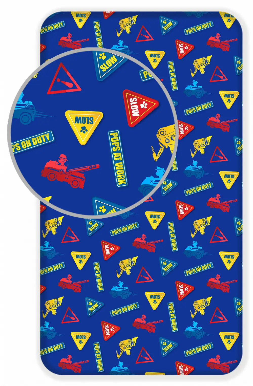 Paw Patrol Prześcieradło z Gumką 90x200 cm zdjęcie produktu