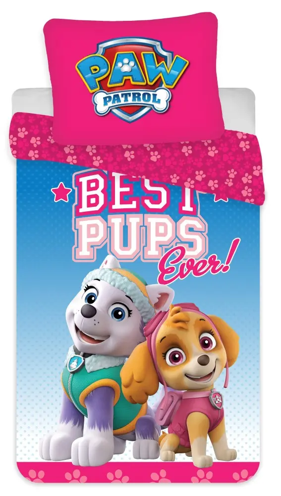 PAW Patrol dziecięca Poszewka na kołdrę 100x135cm, 40x60 cm zdjęcie produktu