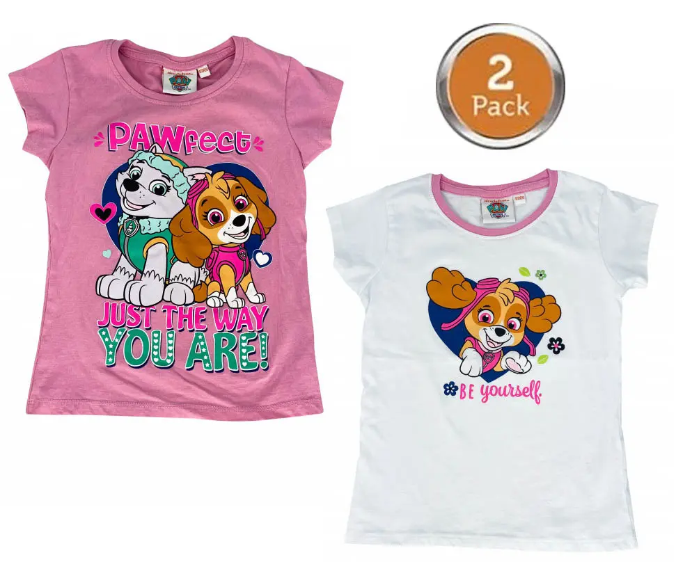 Paw Patrol Zestaw 2-częściowy koszulki z krótkim rękawem dla dzieci zdjęcie produktu