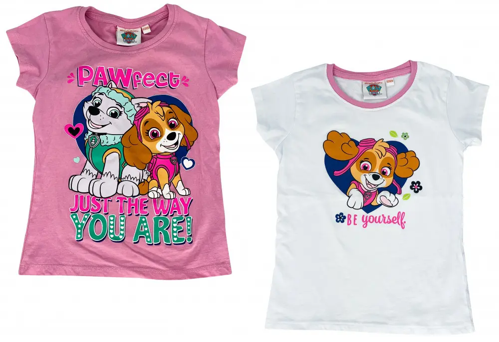 Paw Patrol Zestaw 2-częściowy koszulki z krótkim rękawem dla dzieci zdjęcie produktu