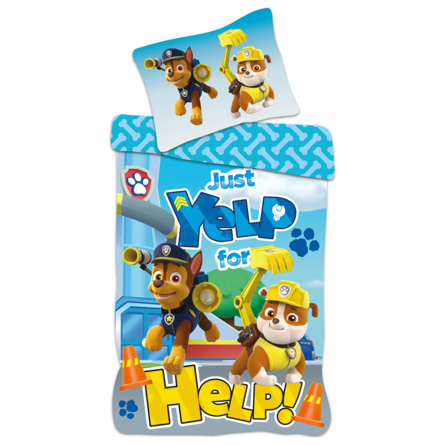 Paw Patrol Help! Dziecięca, Przedszkolna Poszwa na kołdrę zdjęcie produktu