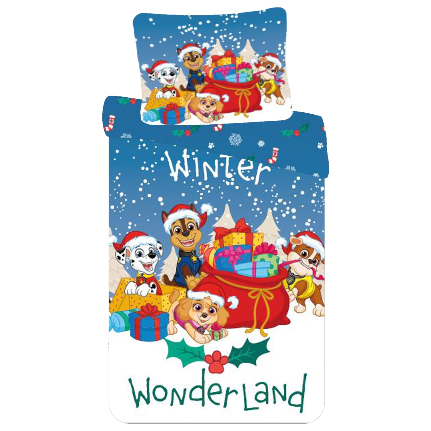 Paw Patrol Holiday Christmas Poszewka na kołdrę zdjęcie produktu