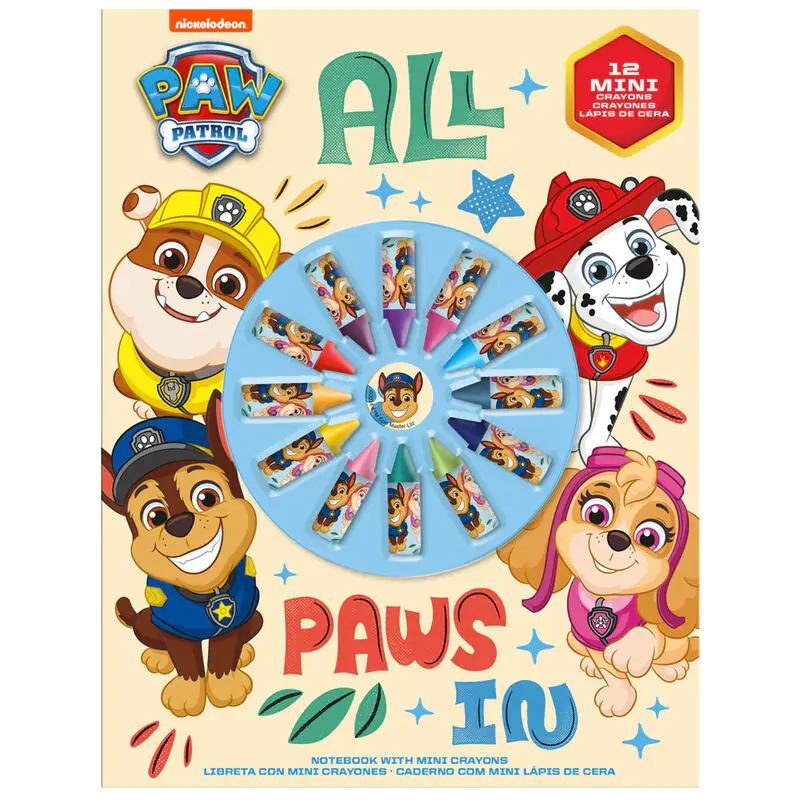 Paw Patrol notatnik + naklejki zdjęcie produktu