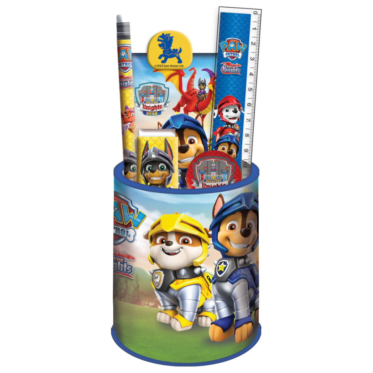 Paw Patrol Knights zestaw artykułów piśmienniczych 7 sztuk zdjęcie produktu