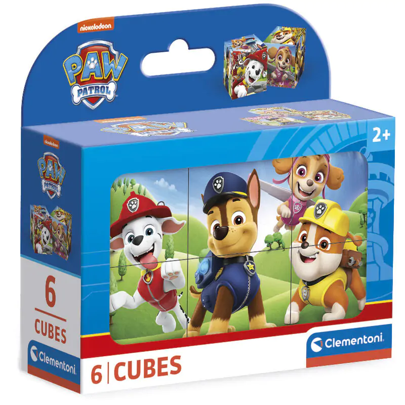 Psi Patrol cube puzzle 6 szt. zdjęcie produktu