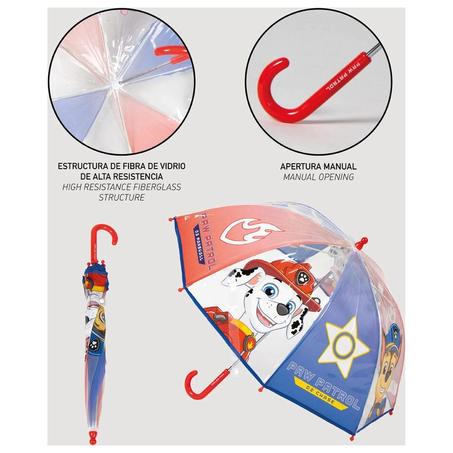 Paw Patrol manual bubble parasol zdjęcie produktu