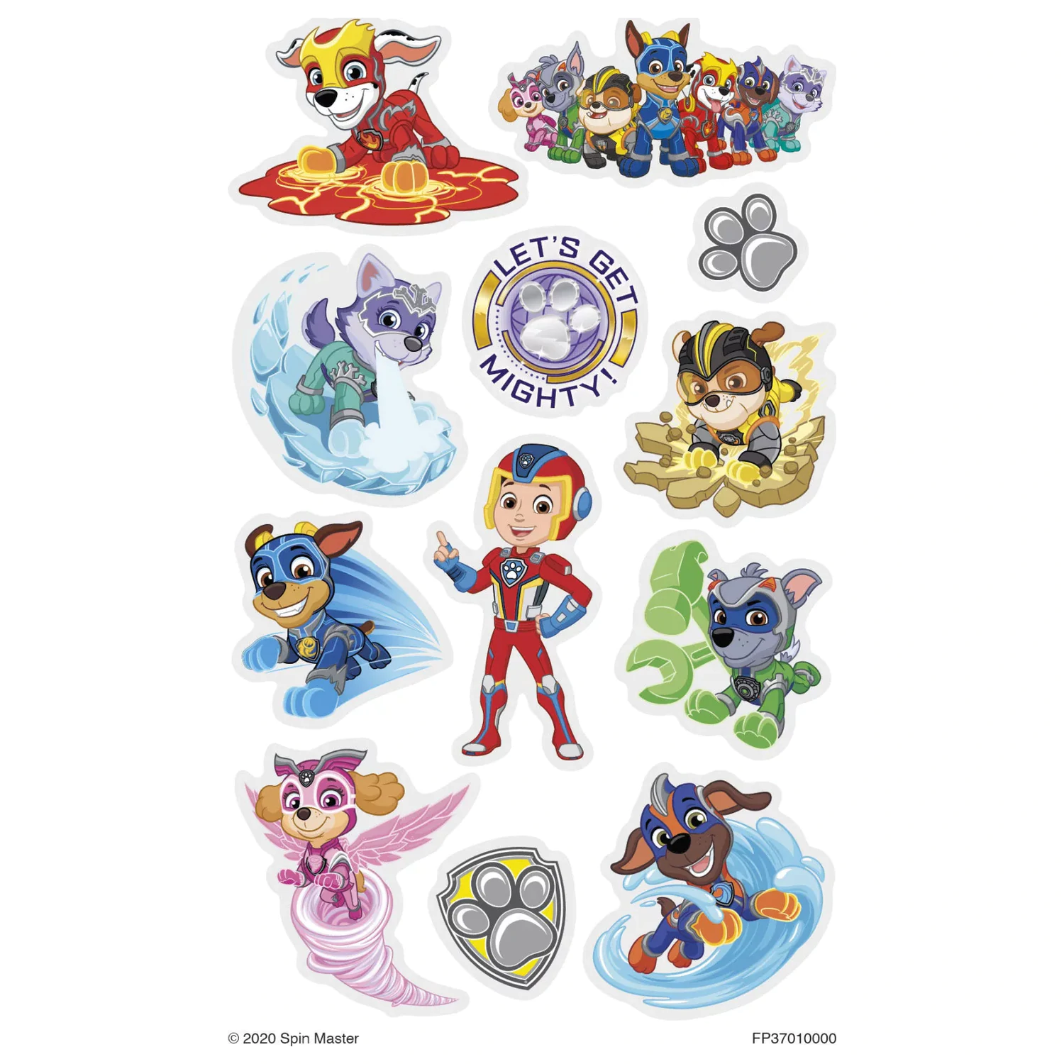 PAW Patrol Mighty tatuaże 12-pak zdjęcie produktu