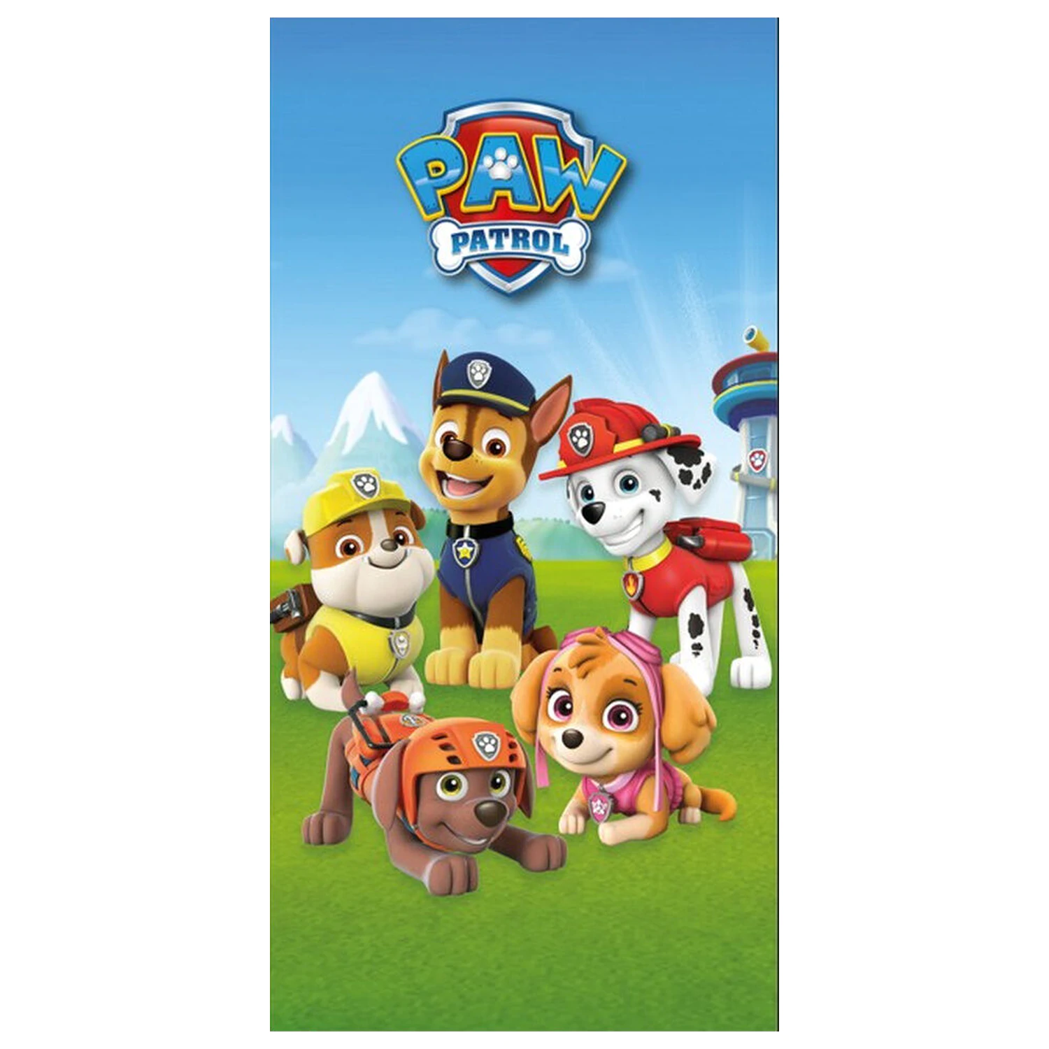 Paw Patrol ręcznik plażowy z mikrofibry zdjęcie produktu