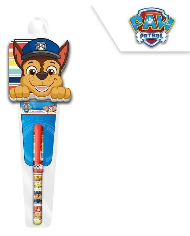 Paw Patrol mini zeszyt + długopis zestaw zdjęcie produktu