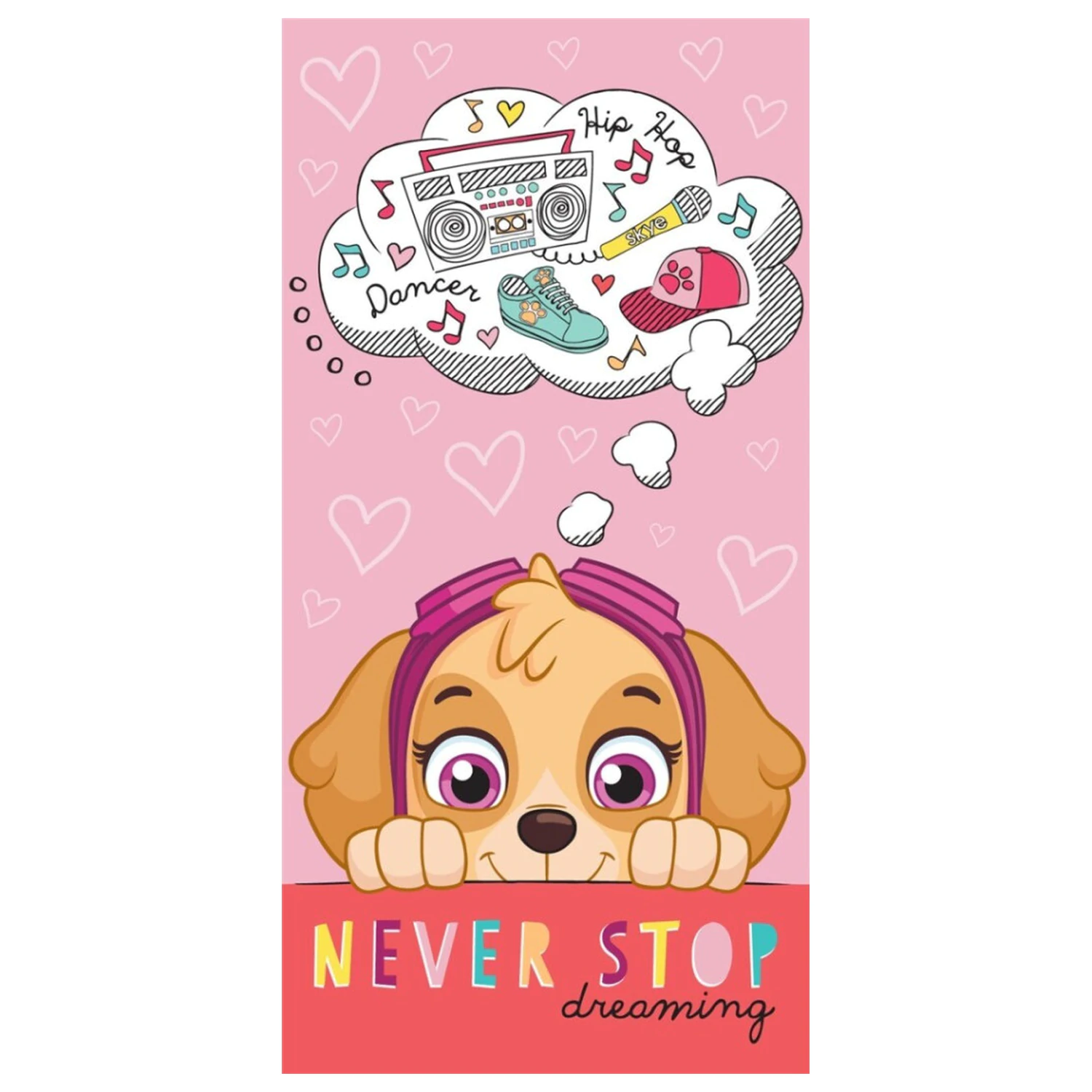 Ręcznik Paw Patrol Never Stop zdjęcie produktu
