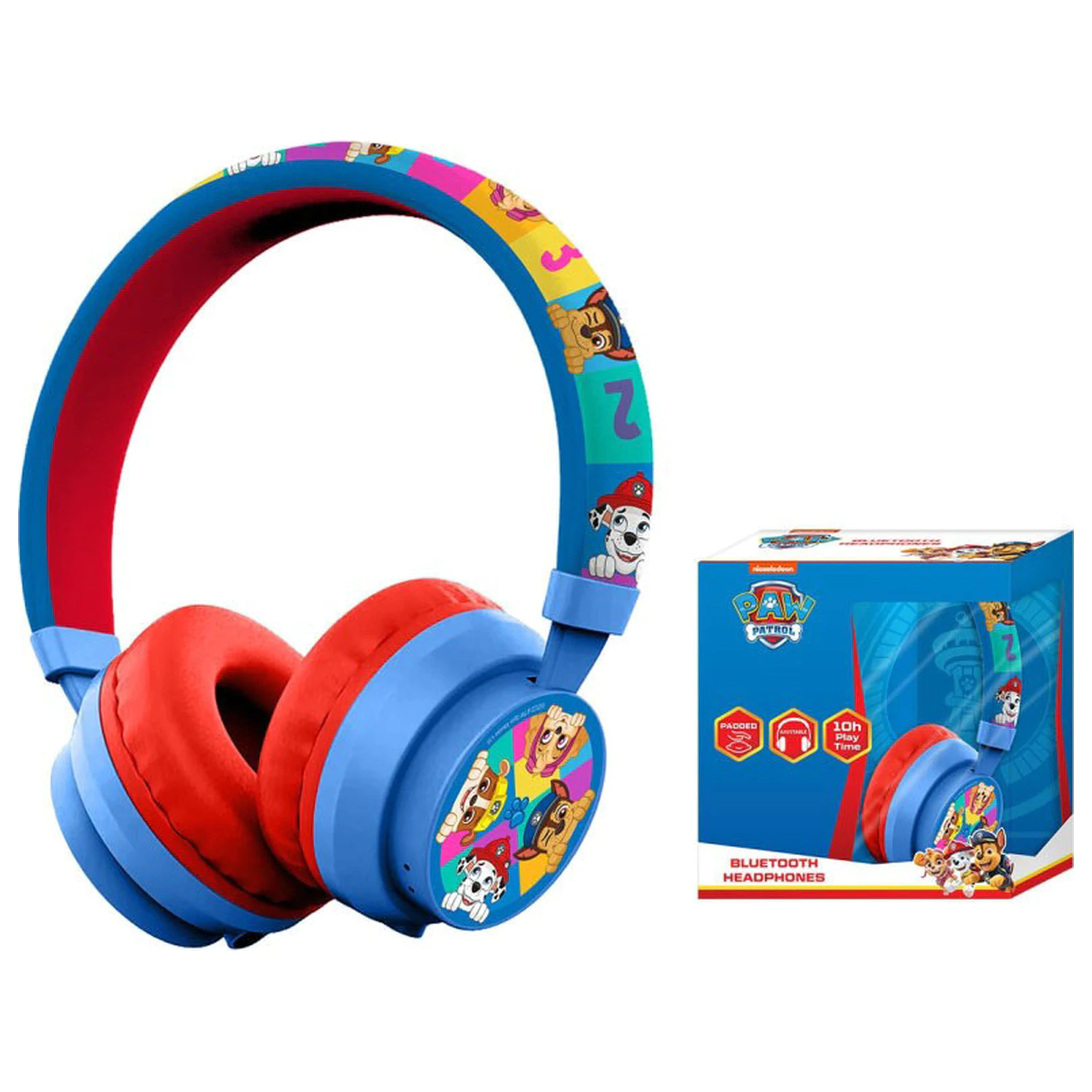 PAW Patrol Numbers Bezprzewodowe słuchawki Bluetooth zdjęcie produktu