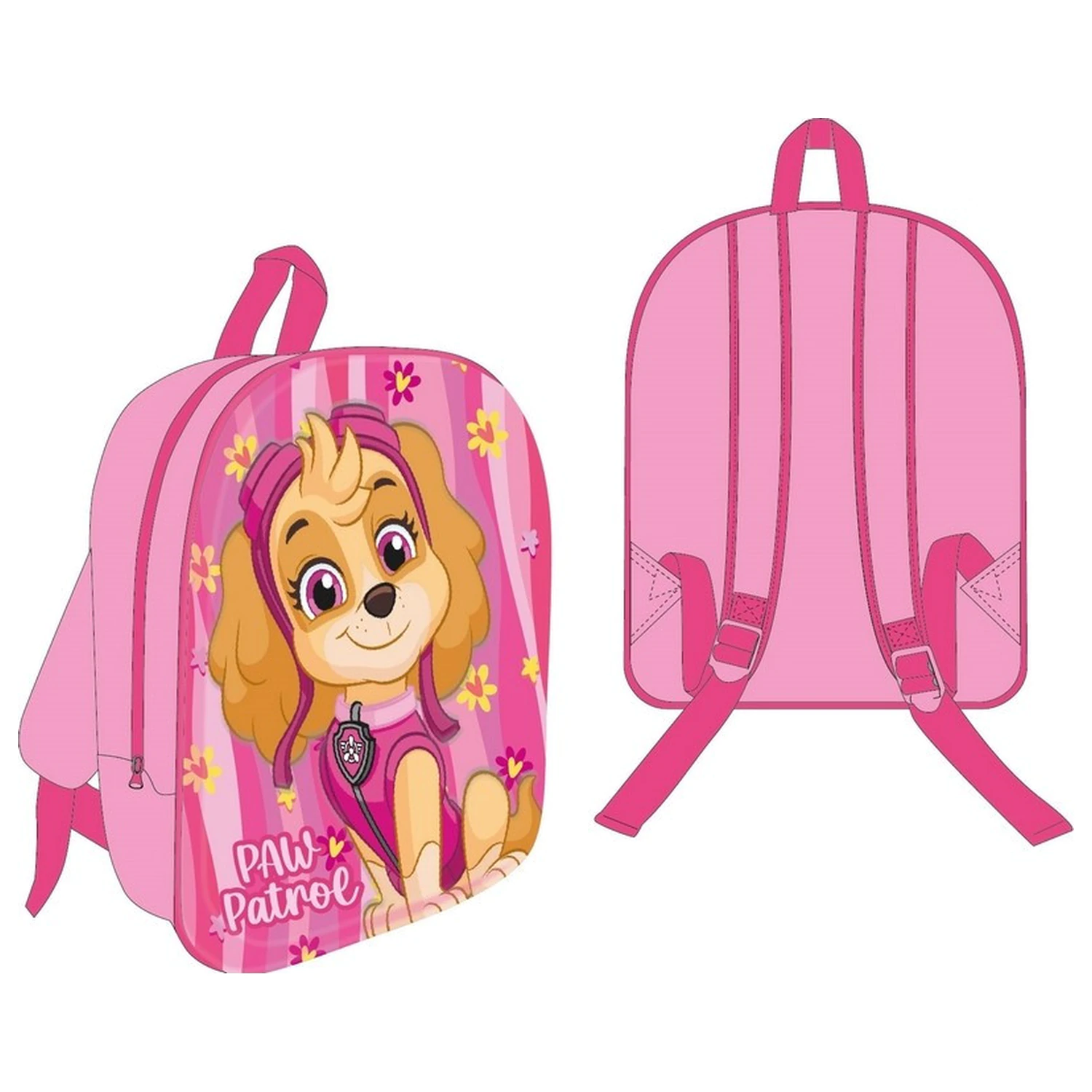 Plecak Paw Patrol Pink Skye 3D, torba 30 cm zdjęcie produktu