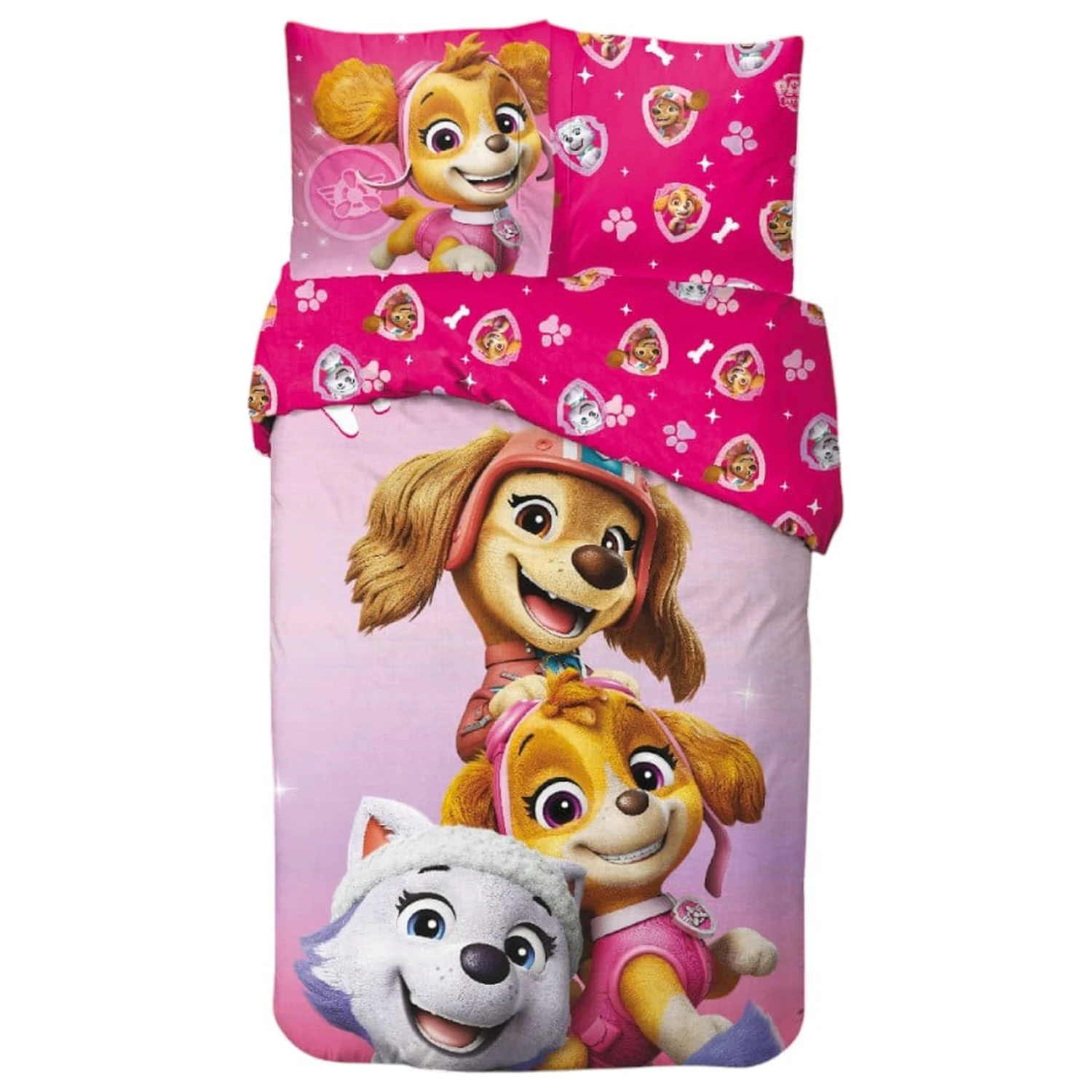 Paw Patrol Pink Squad Poszewka na kołdrę zdjęcie produktu