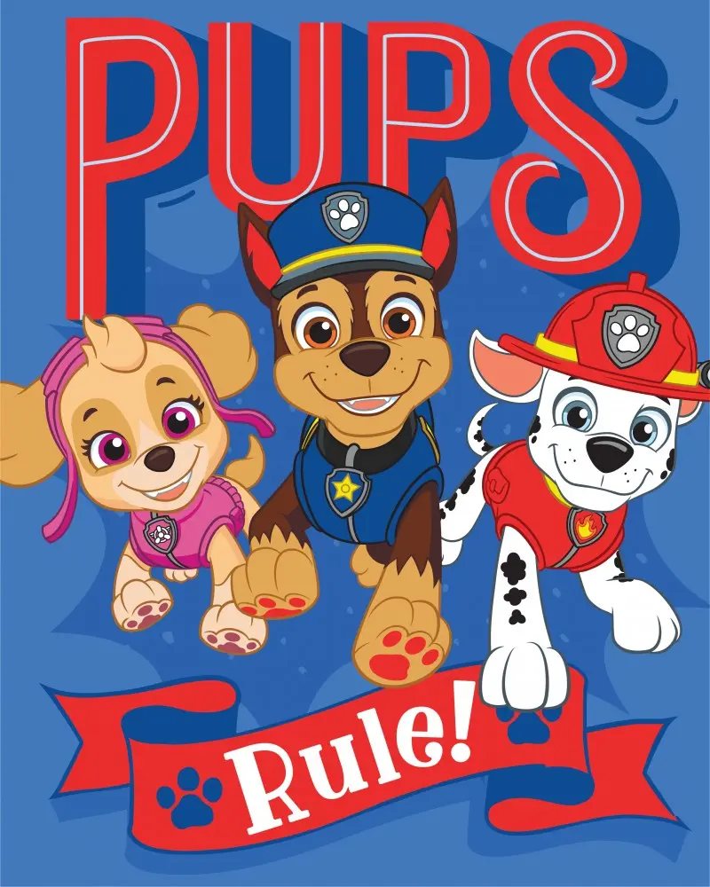 Koc polarowy Paw Patrol 130x170 cm zdjęcie produktu