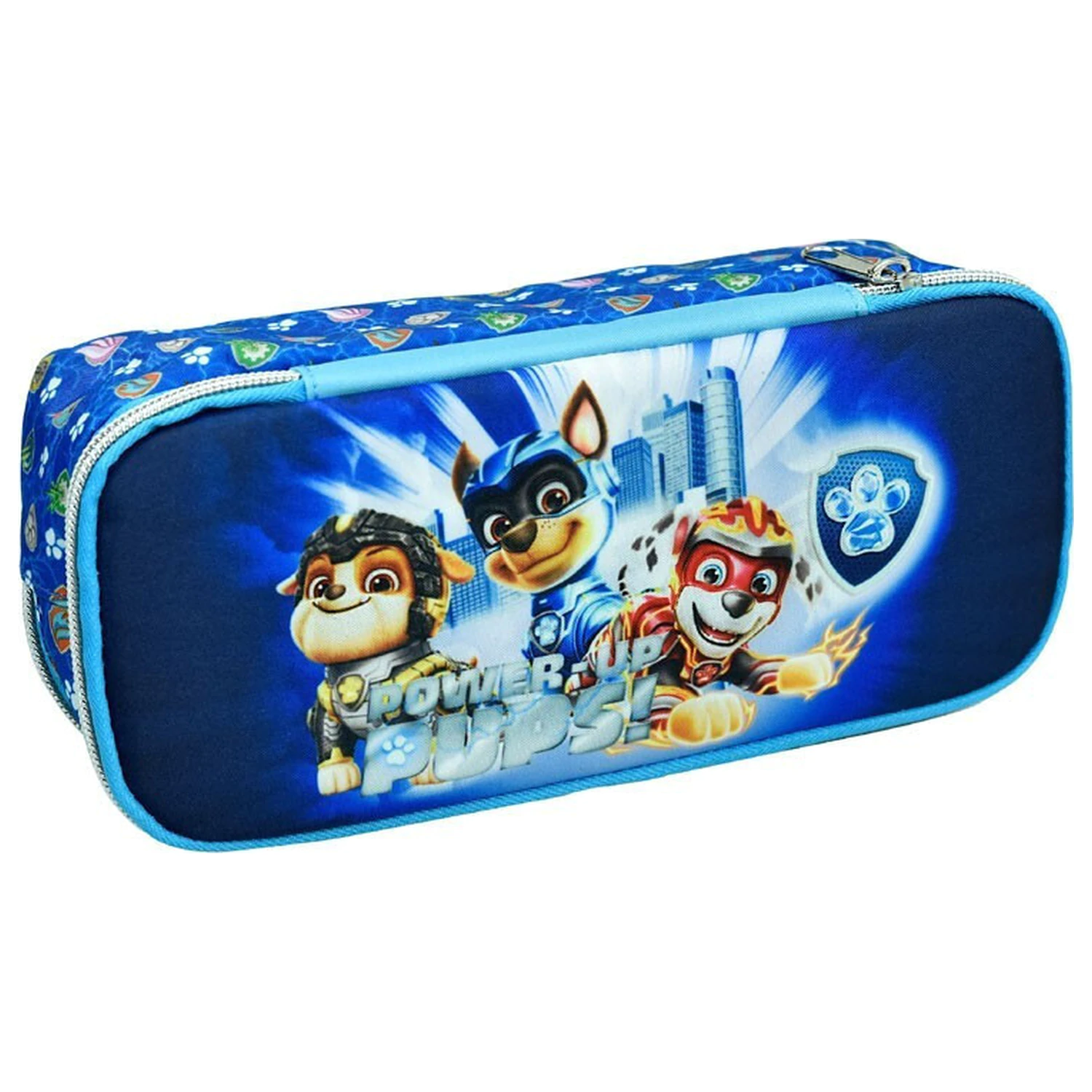 Paw Patrol Power Up dwukomorowy piórnik 26 cm zdjęcie produktu