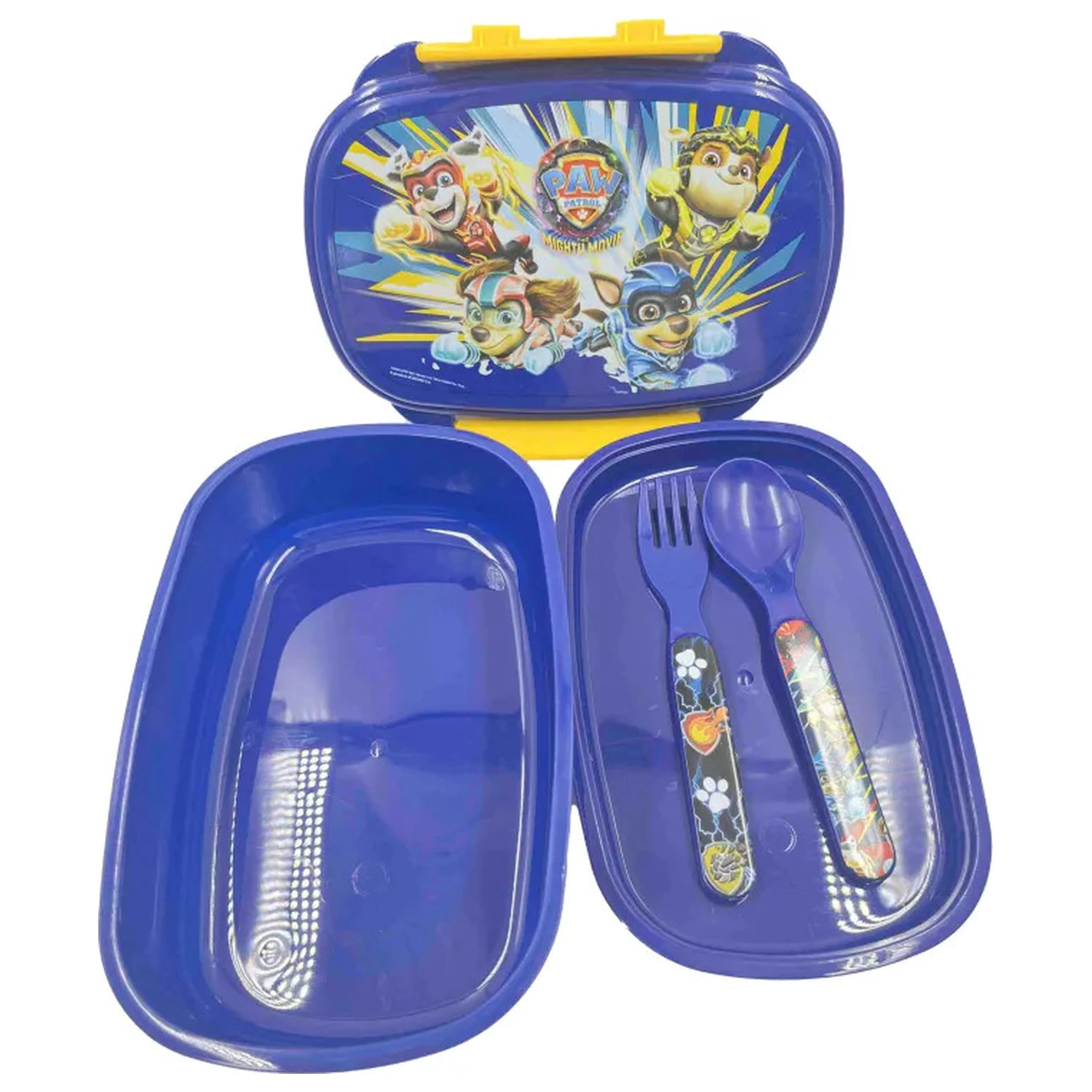 Paw Patrol Power Up Lunch Box + zestaw sztućców zdjęcie produktu