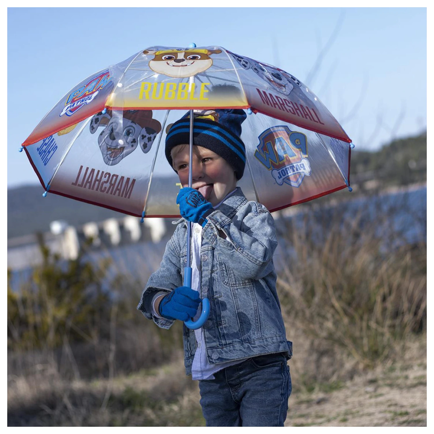 Paw Patrol parasol przeciwdeszczowy dla dzieci Clear Umbrella Ø71 cm zdjęcie produktu