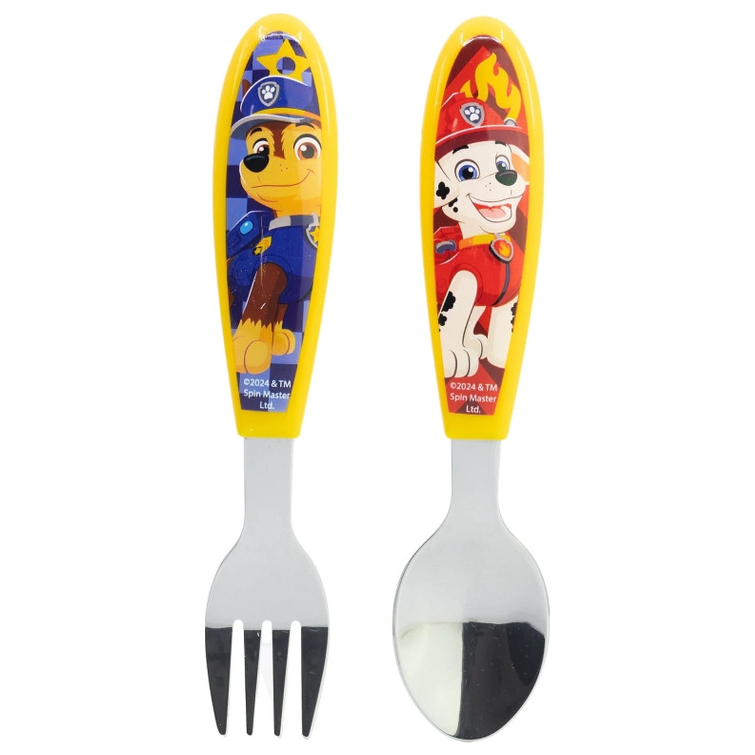 PAW Patrol Rescue Pups Metal Ergo zestaw sztućców - 2 sztuki zdjęcie produktu
