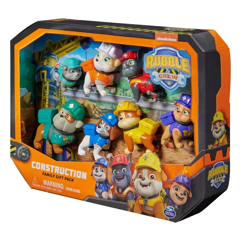 Psi Patrol Rubble & Crew pack 7 figurek zdjęcie produktu