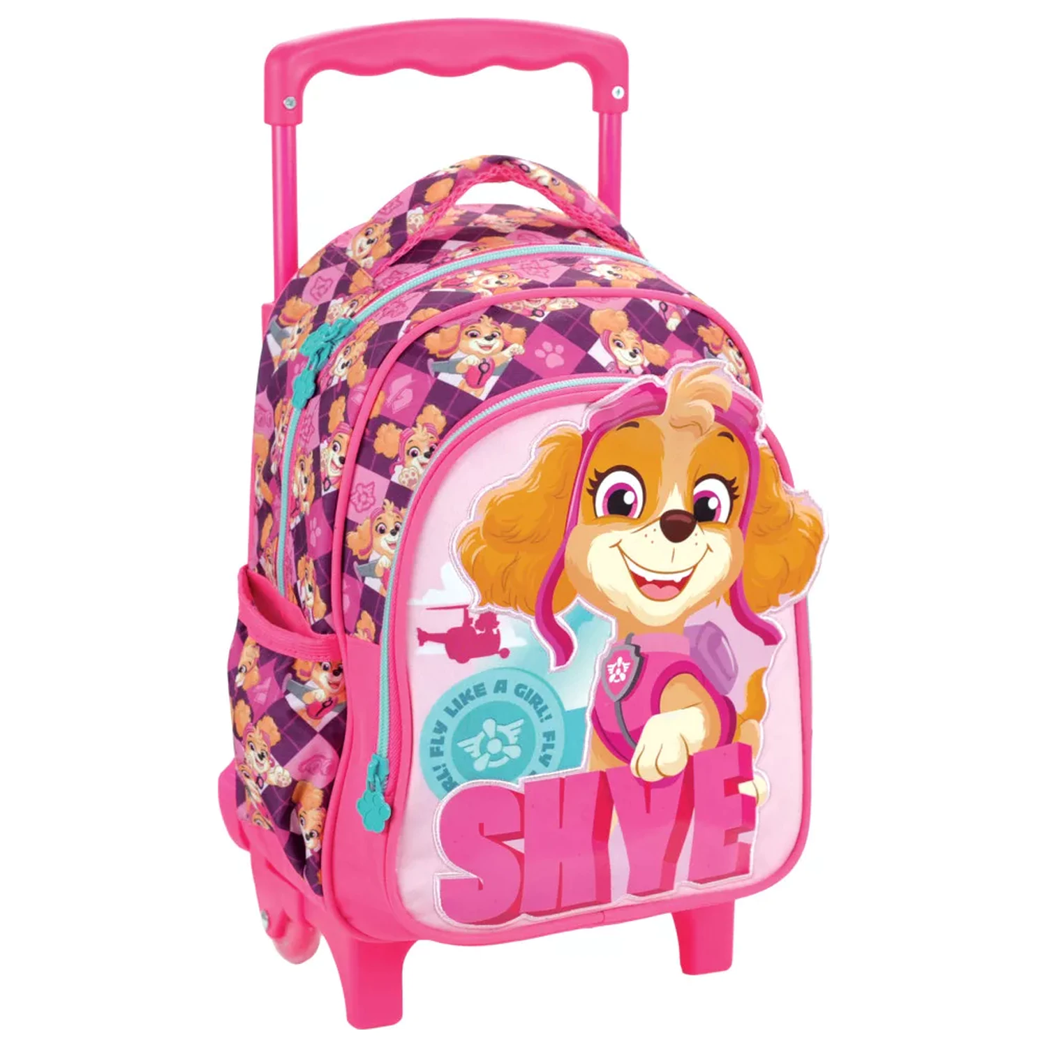 Paw Patrol Skye Fly Torba na kółkach plecak przedszkolny, torba 30 cm zdjęcie produktu