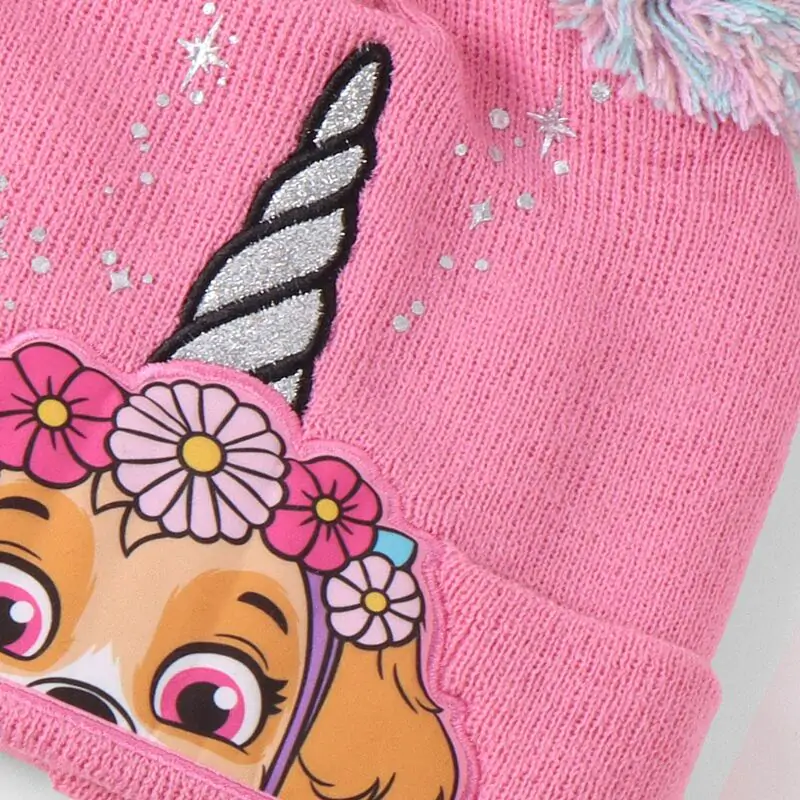 Psi Patrol Skye zimowy zestaw snood czapka rękawiczki zdjęcie produktu