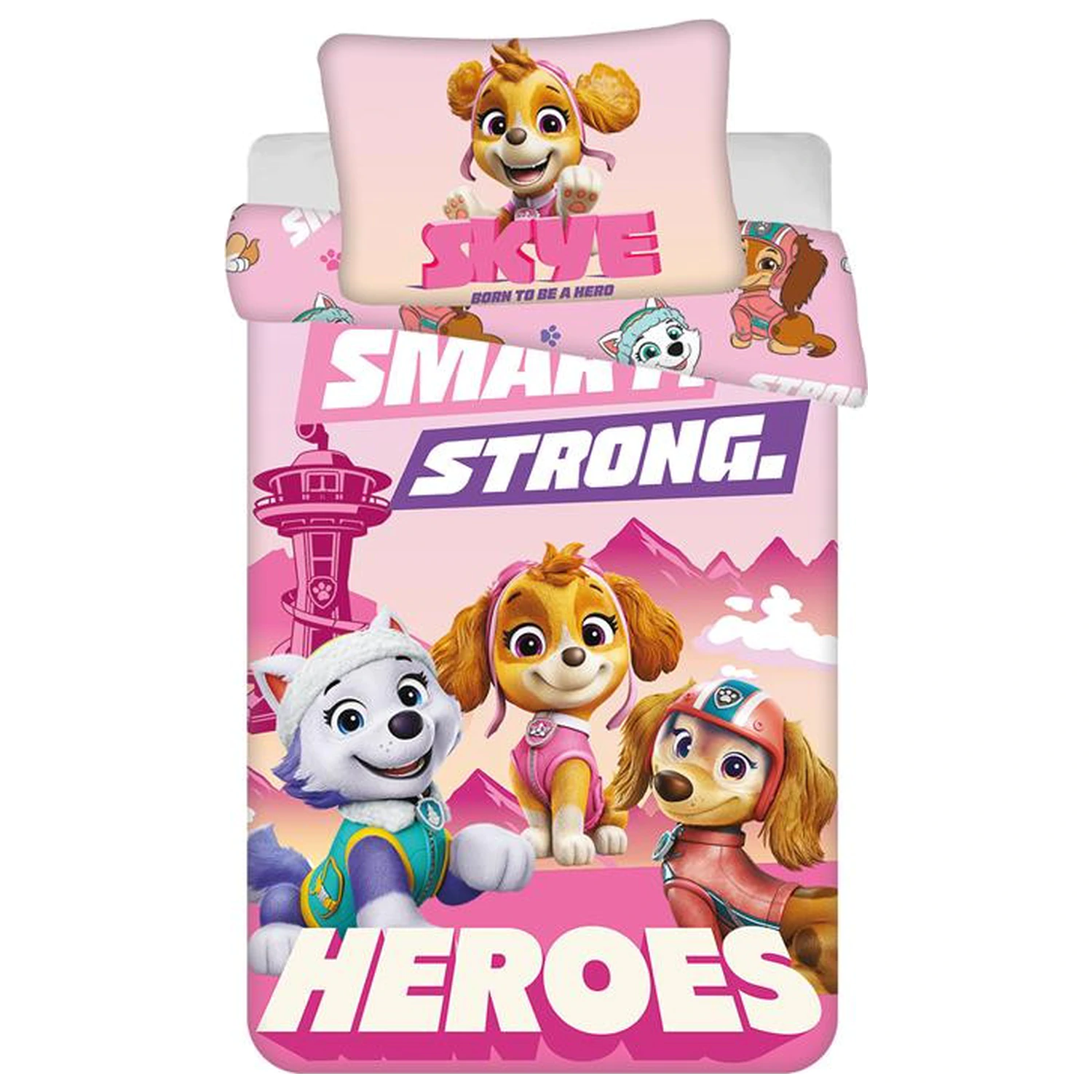 Paw Patrol Smart Strong Kids, Przedszkolna Poszwa na kołdrę zdjęcie produktu