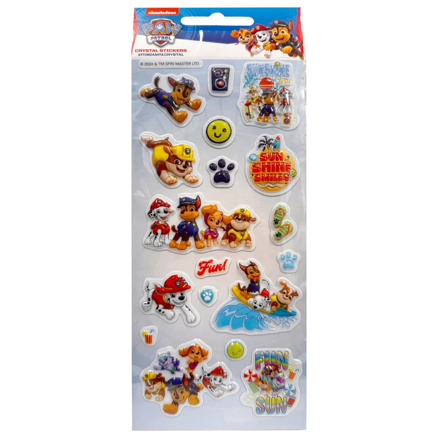 PAW Patrol letnia naklejka bąbelkowa zdjęcie produktu