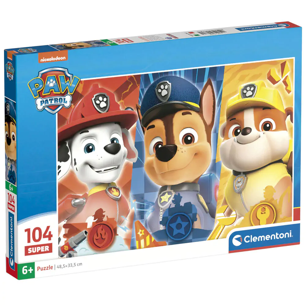 Psi Patrol super puzzle 104 elementy zdjęcie produktu