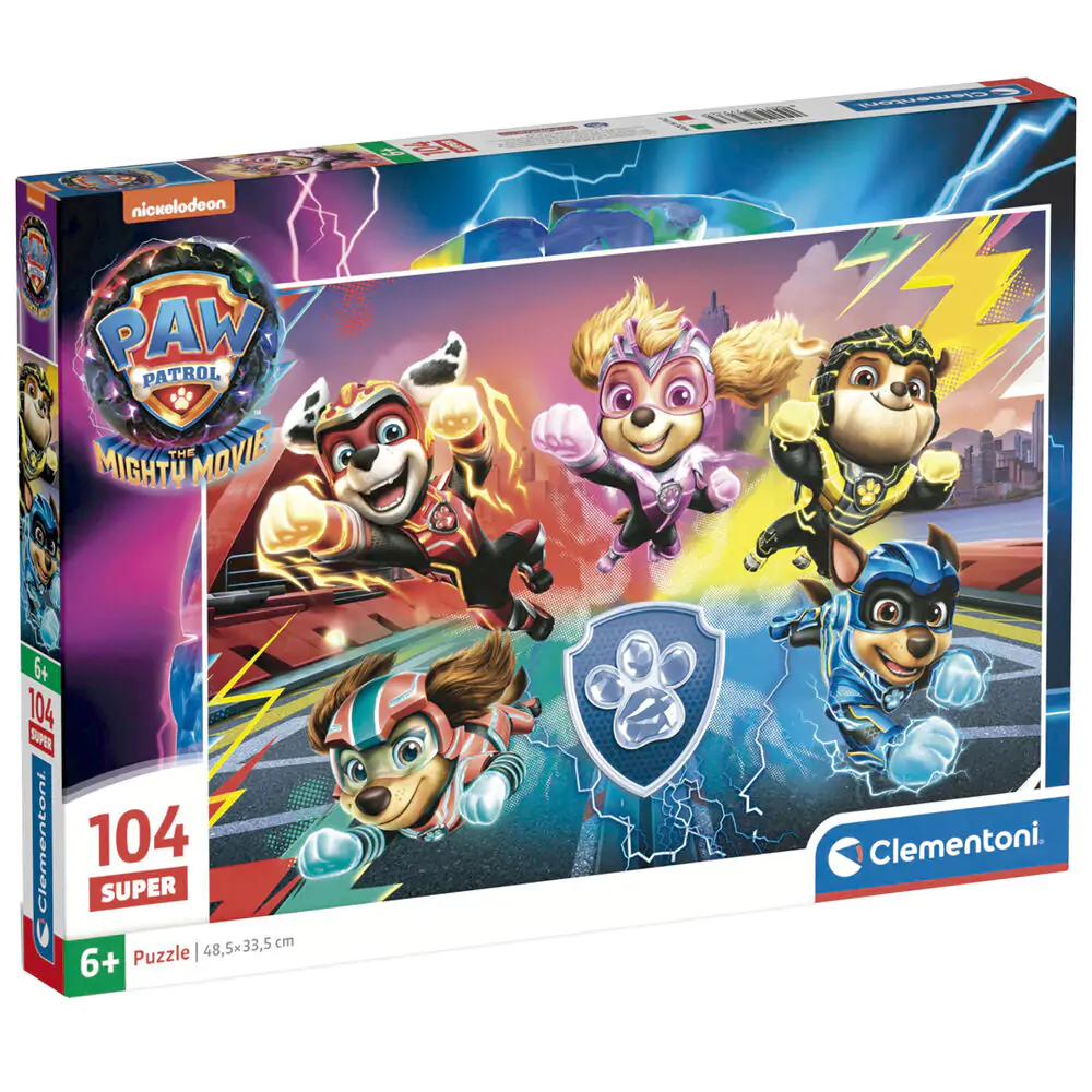 Psi Patrol super puzzle 104szt zdjęcie produktu