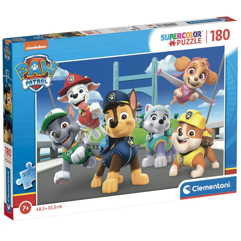 Psi Patrol super puzzle 180 elementów zdjęcie produktu