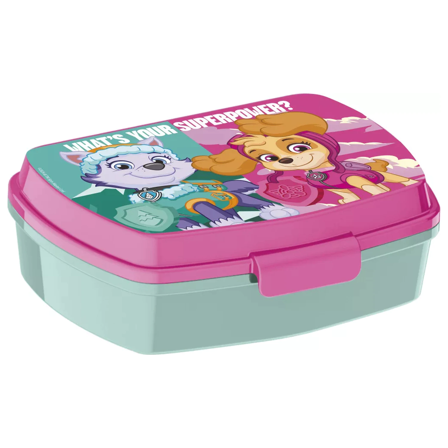 PAW Patrol Superpowers zabawne plastikowe pudełko na kanapki zdjęcie produktu