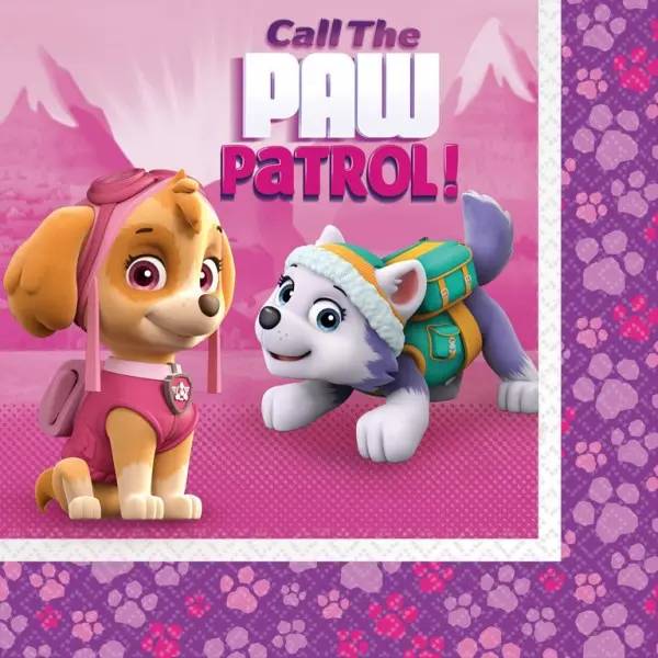 Paw Patrol serwetki 20 sztuk zdjęcie produktu