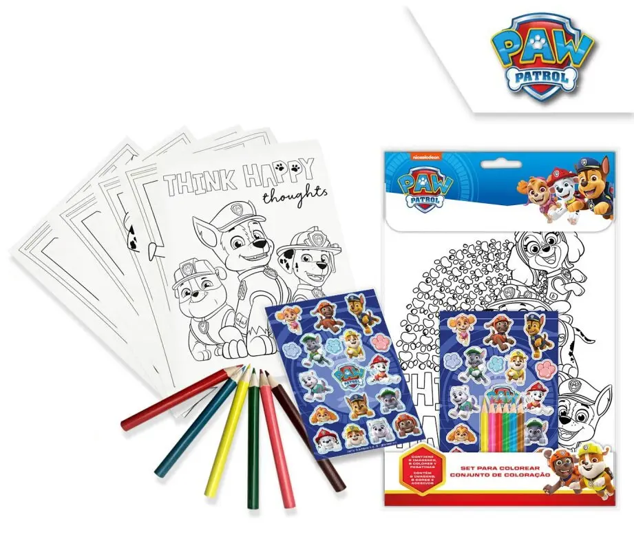 PAW Patrol Zestaw do Kolorowania i z Naklejkami zdjęcie produktu