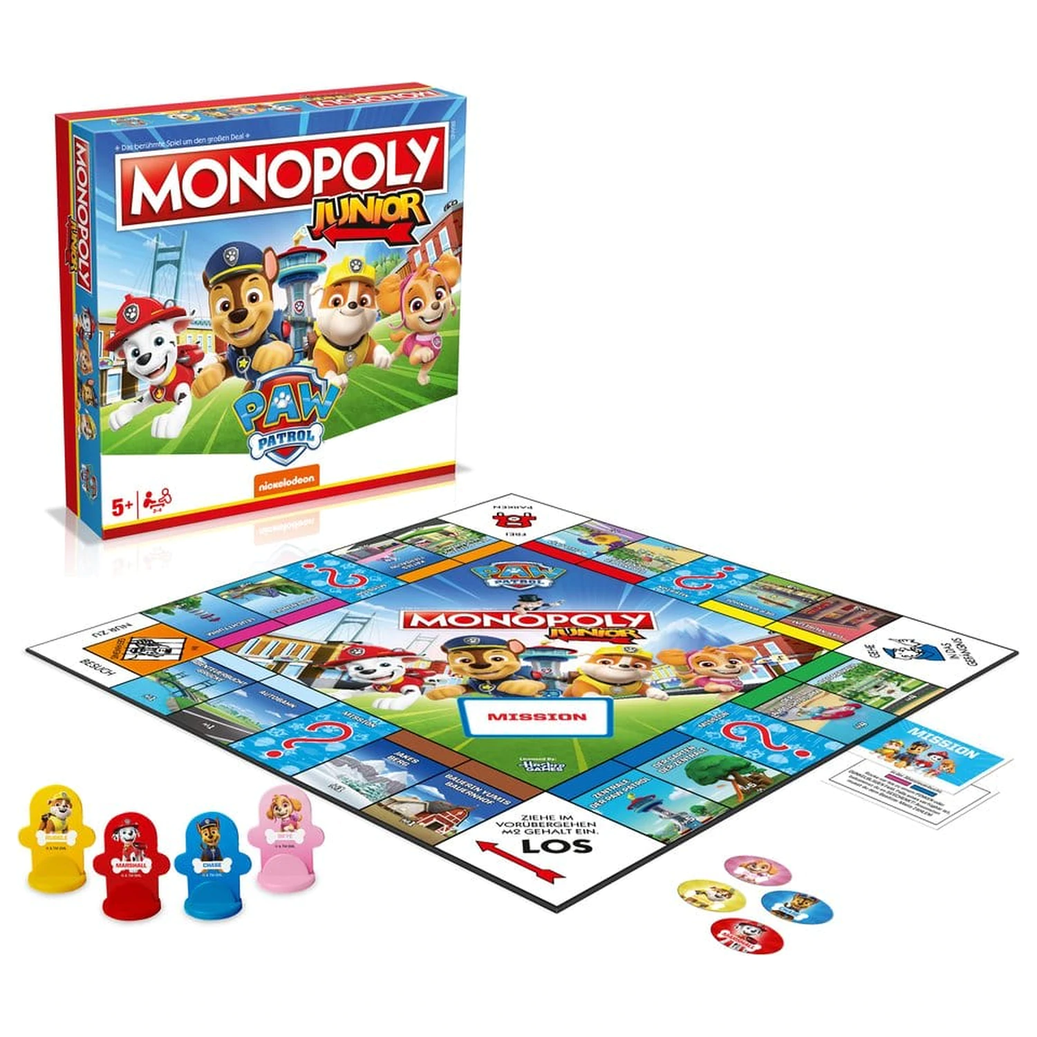 PAW Patrol gra planszowa Monopoly Junior *niemiecka wersja* zdjęcie produktu
