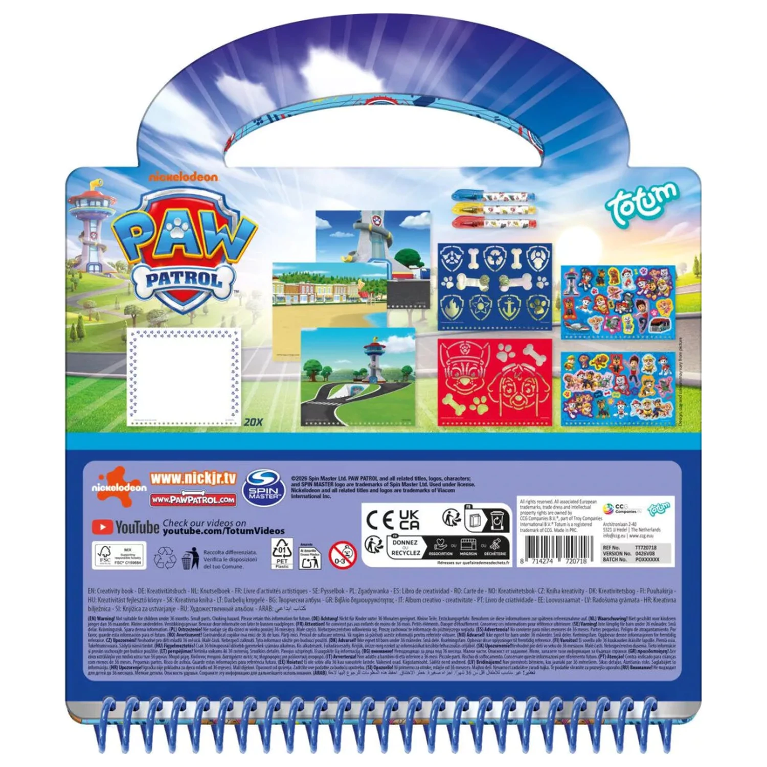 Paw Patrol Zestaw do aktywności Team zdjęcie produktu