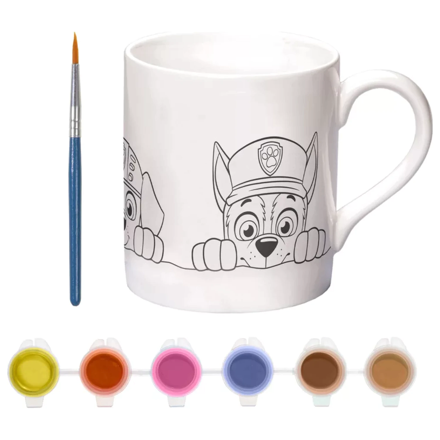 Paw Patrol Team Porcelainowy Kubek do Malowania 235 ml zdjęcie produktu
