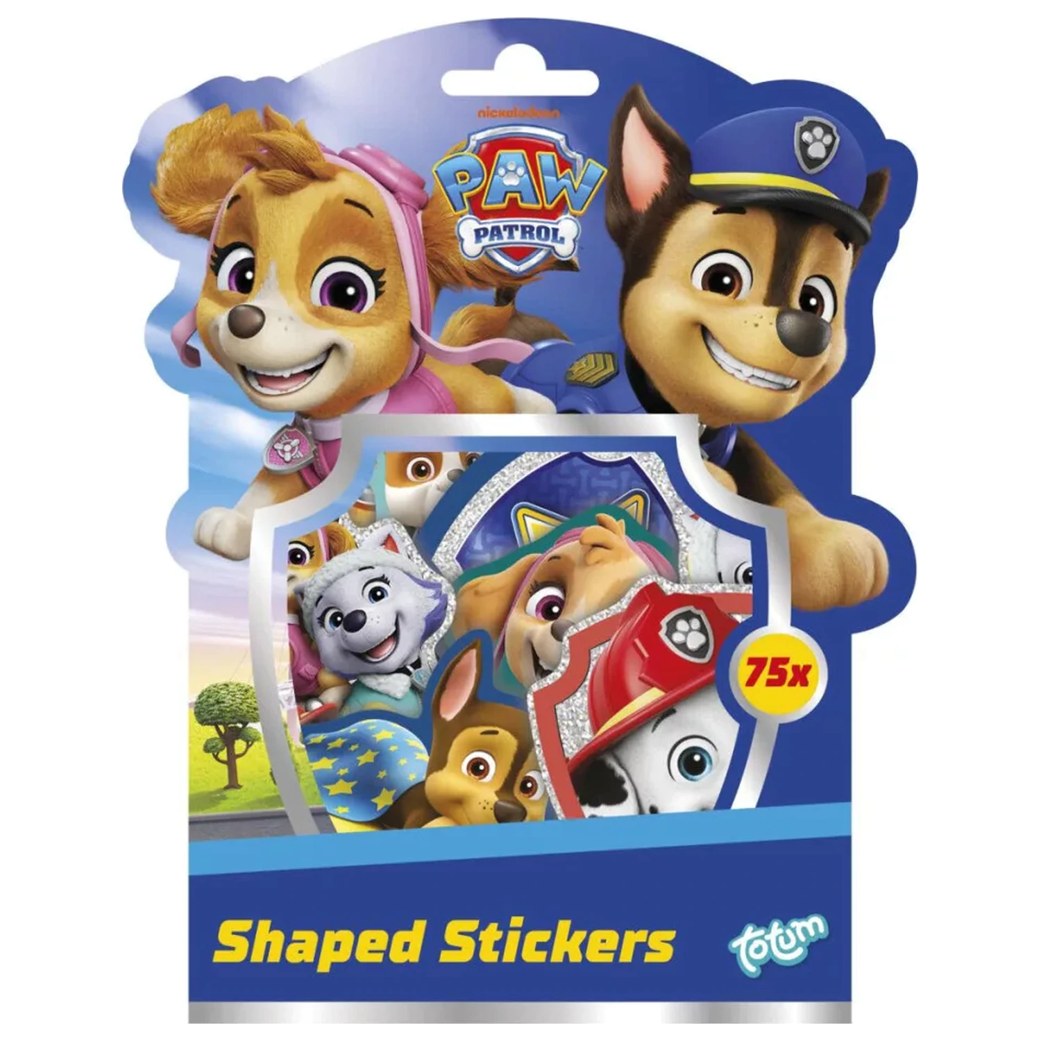 Paw Patrol Team Shape Sticker Set, 75 sztuk zdjęcie produktu