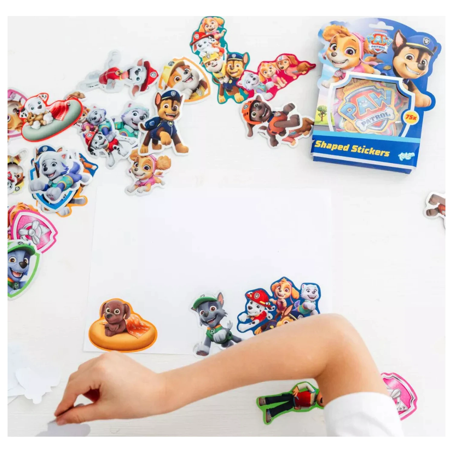 Paw Patrol Team Shape Sticker Set, 75 sztuk zdjęcie produktu