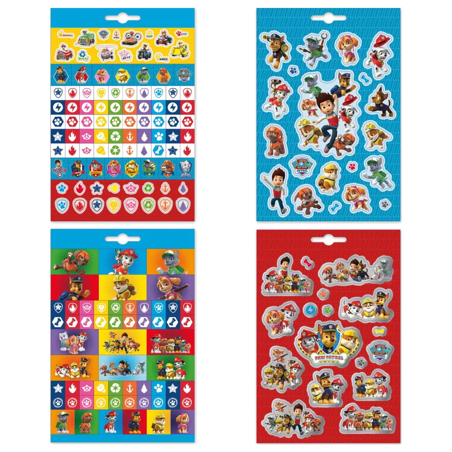 Paw Patrol Team zestaw naklejek 4 arkusze zdjęcie produktu