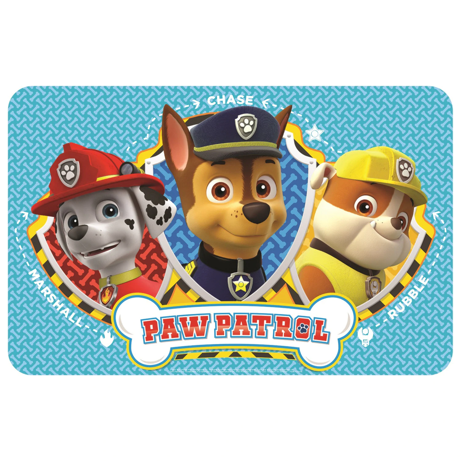 Paw Patrol Trio podkładka stołowa 43x28 cm zdjęcie produktu