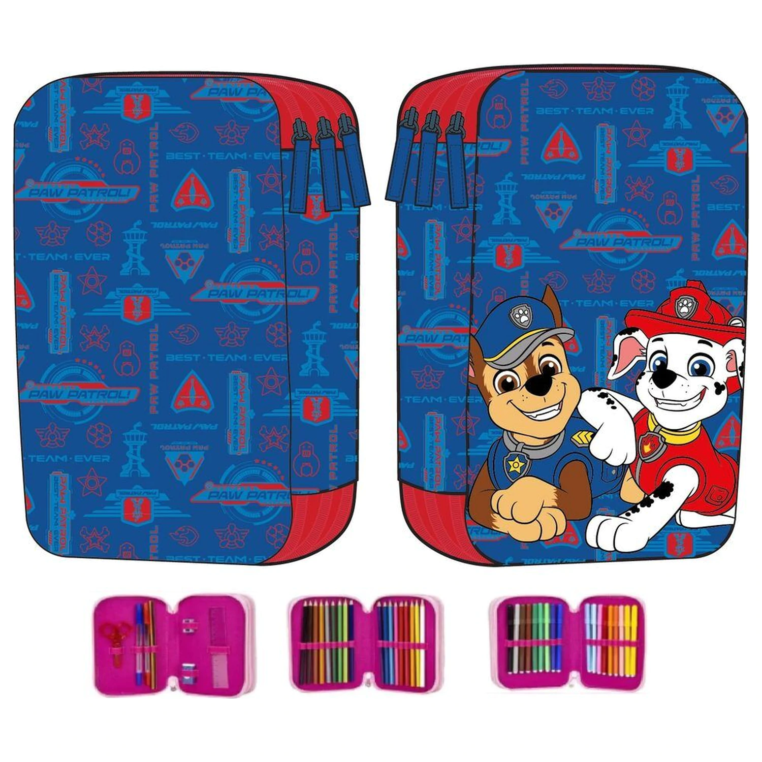 Paw Patrol potrójny piórnik zdjęcie produktu